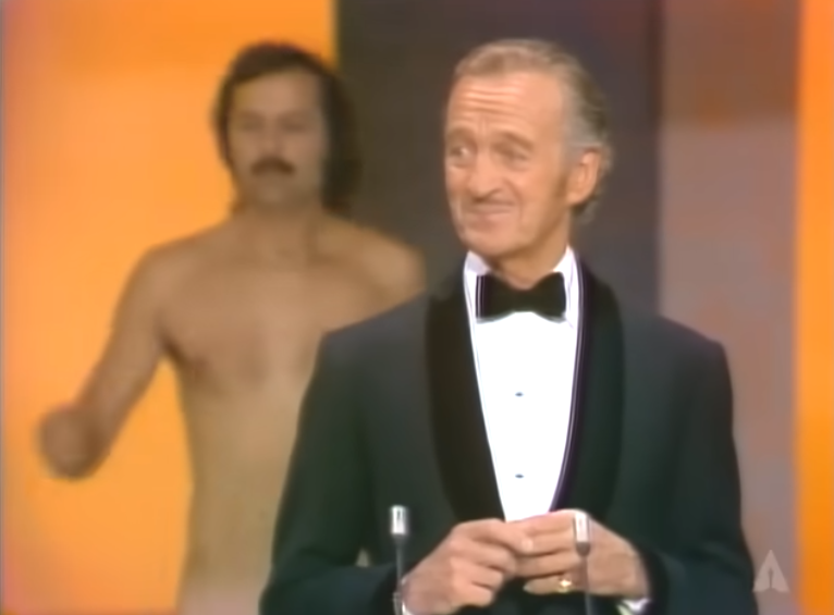 The Streaker At The Oscars