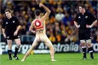 Vodaphone Streaker Bledisloe Cup 2002