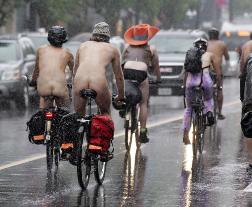 World Naked Bike Ride in Canada